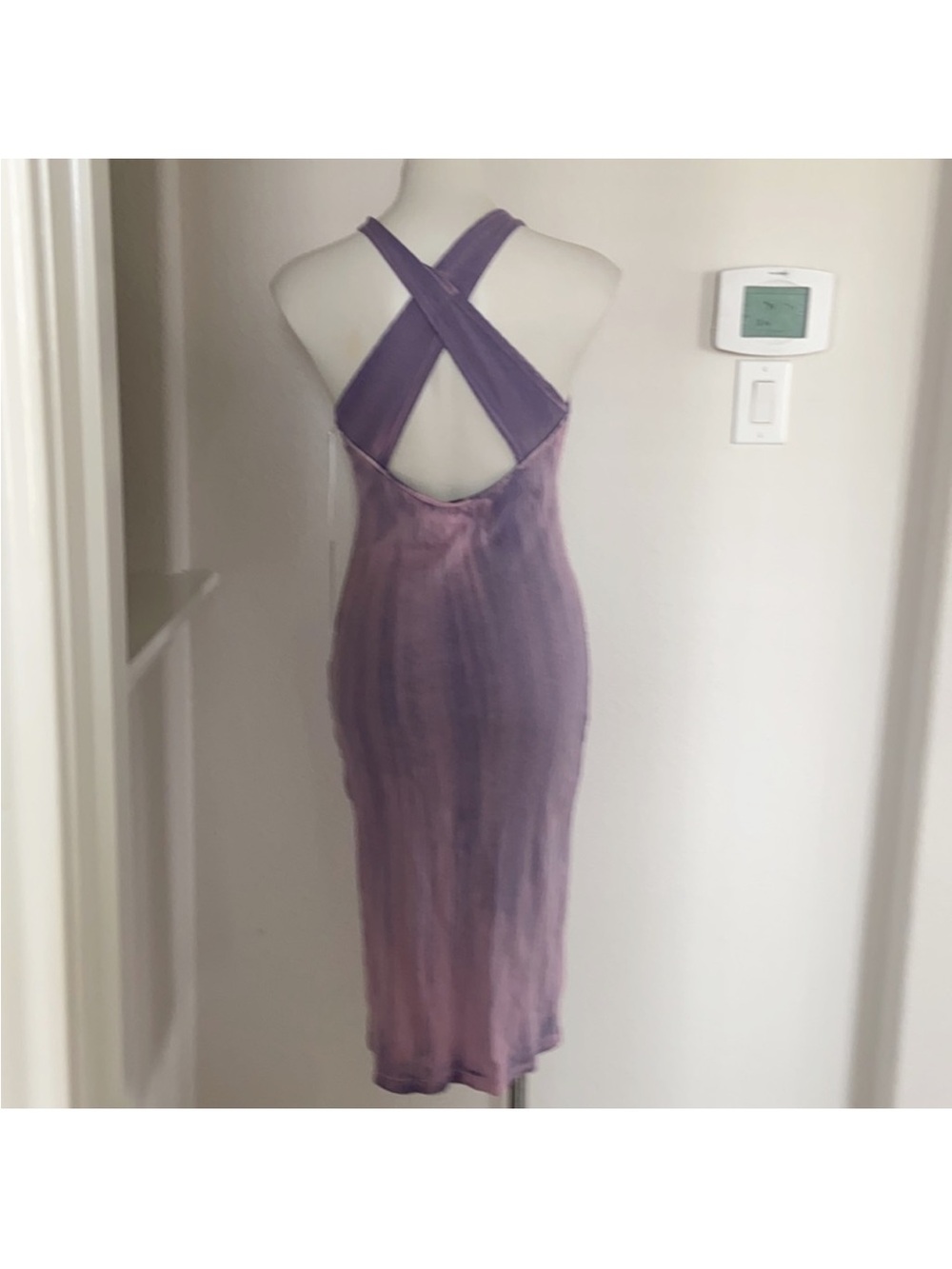 Young Fabulous & Broke Tie Dye Racerback Midi Dress Size M Lightweight NWT - Picture 8 of 10